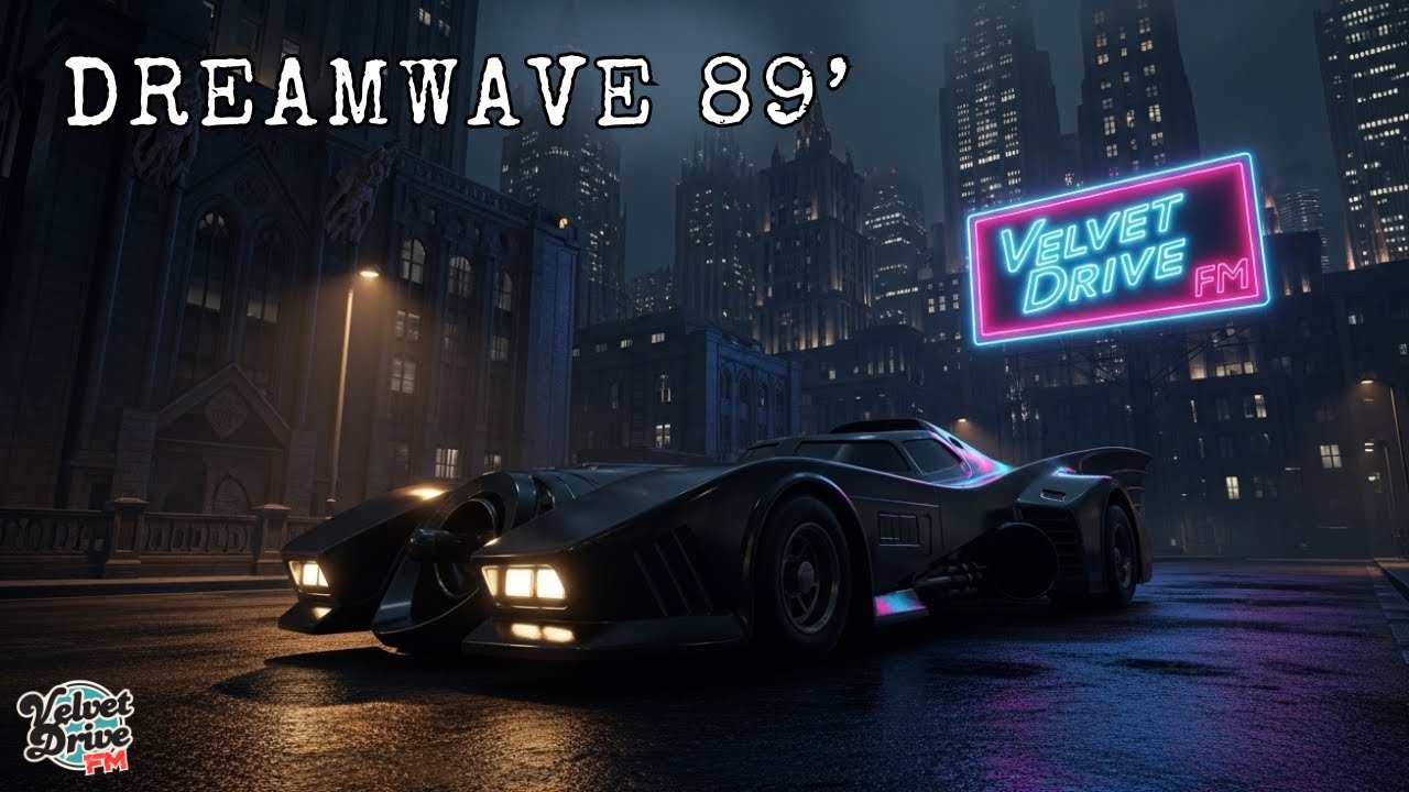 Velvet Drive FM &bull; Chillwave Dreamwave 1989 | Night Drive in Gotham City