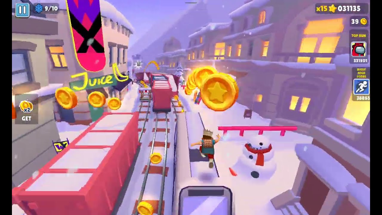 Subway Surfers gameplay 