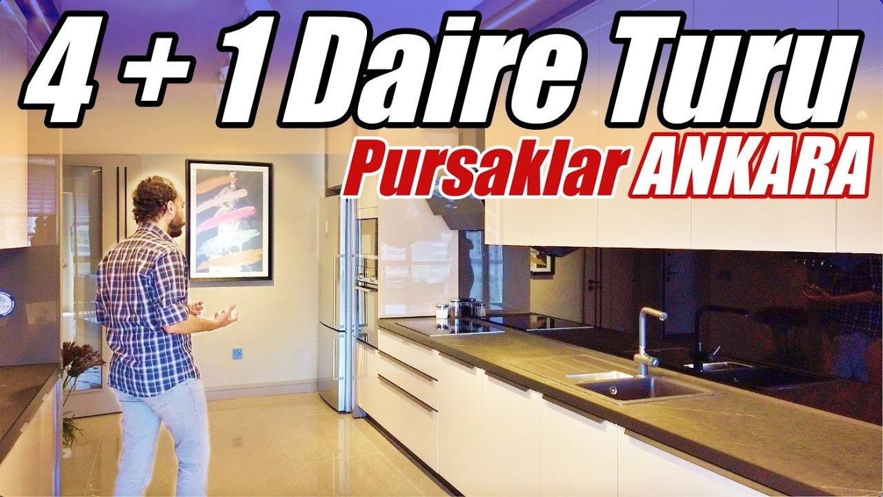 EV TURU #21 / Modern ve Sade Mutfaklı 4+1 Daire Turu / Kocalar Bulvar Ankara Örnek Daire Turu