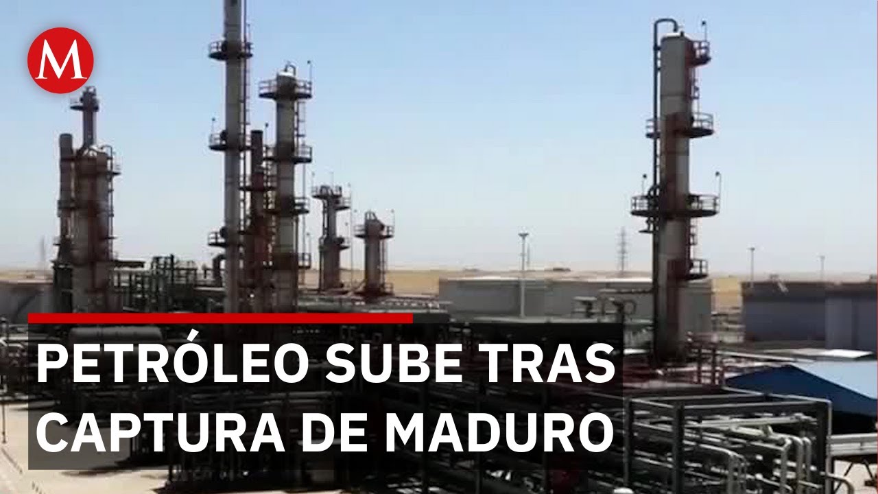 Petr&oacute;leo sube tras la captura de Nicol&aacute;s Maduro