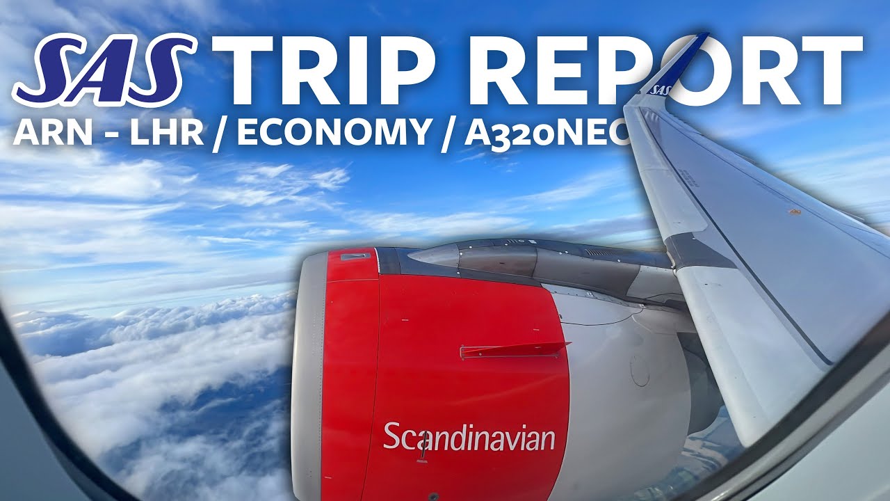 Stockholm Arlanda to London Heathrow Trip Report with SAS!