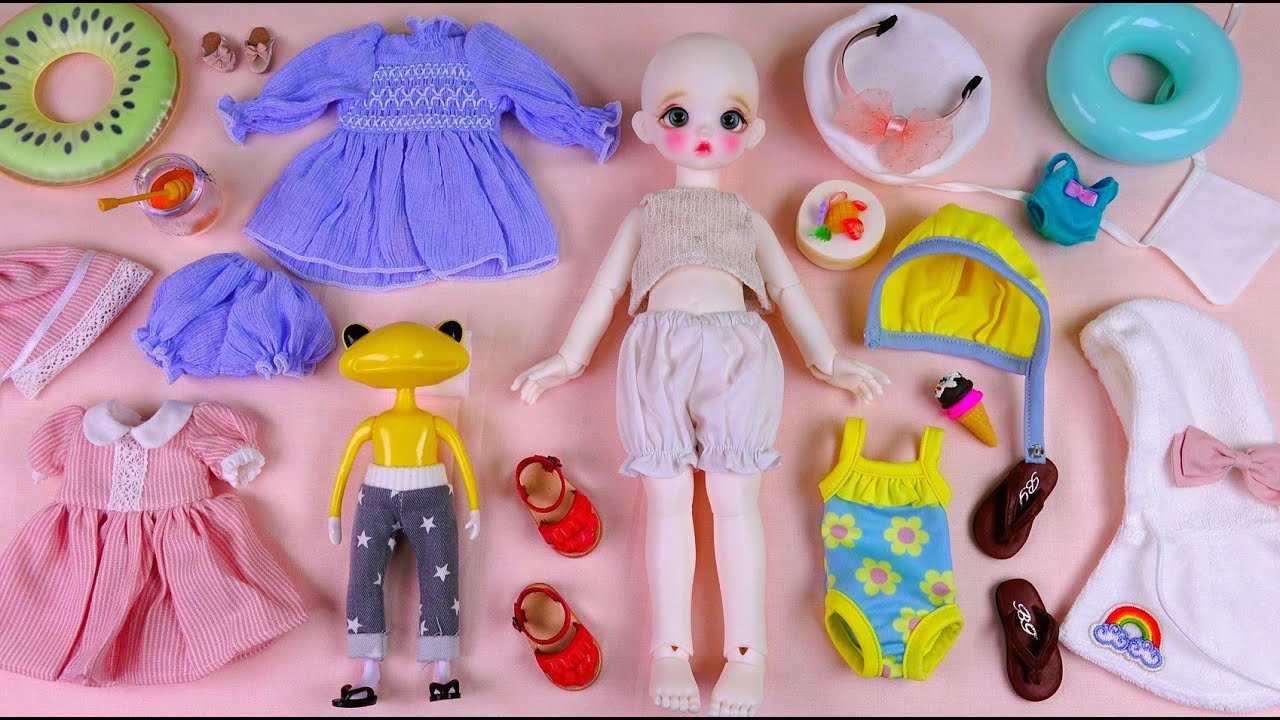 구관 치카비 젤리개봉CHICA BI Bebe Jelly box opening/dress up doll Ball Jointed Doll/Wander Fog/ASMR