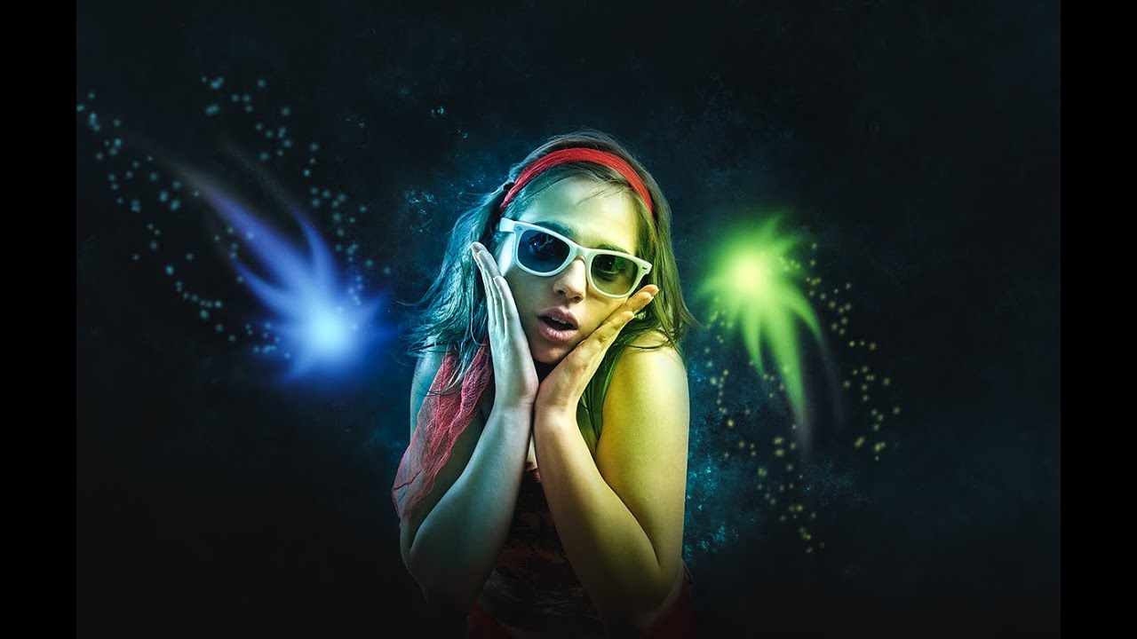Photoshop CC Tutorial | Magic Light Photo Effect | Manipulatio