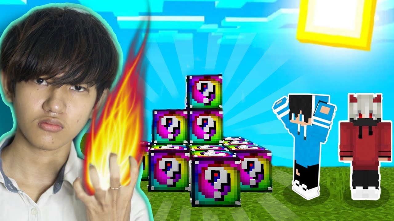 យកSpiral Lucky Blockទៅវៃមេនាគដើម្បីបញ្ចប់Game
