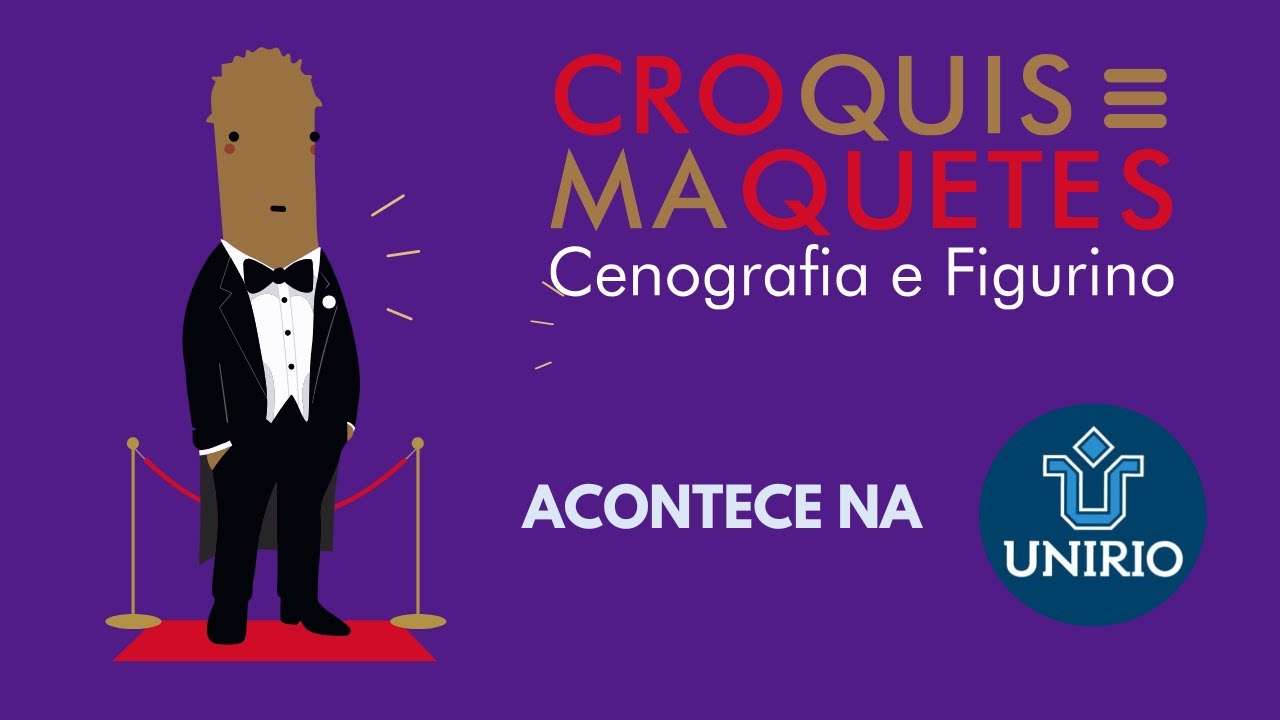 Acontece na UNIRIO: Exposição Croquis e Maquetes