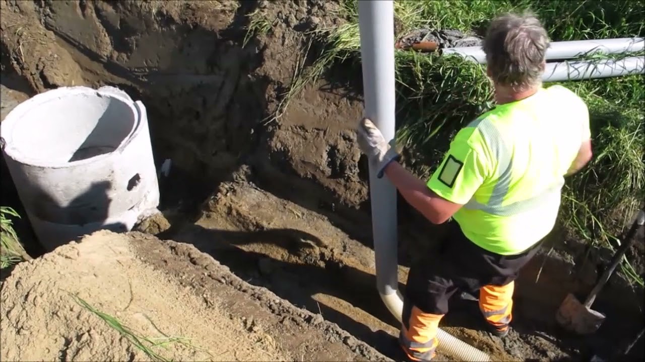 5  Concrete well installation