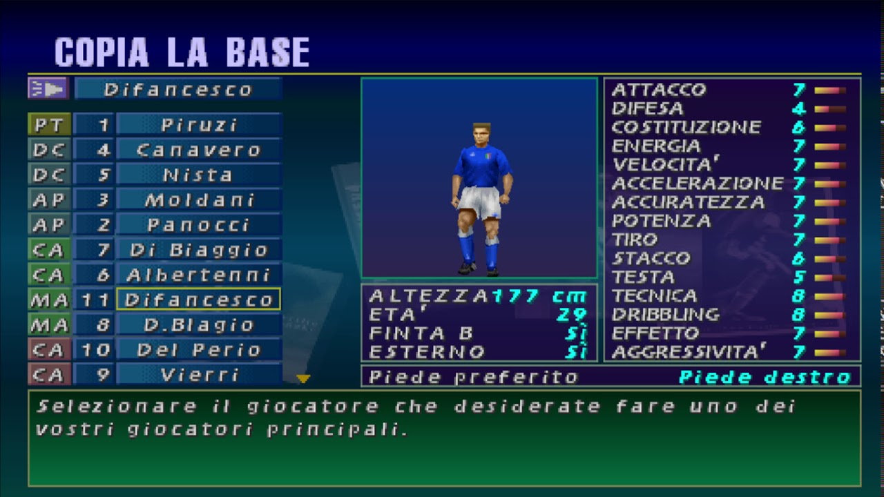 Italy - ISS Pro Evolution