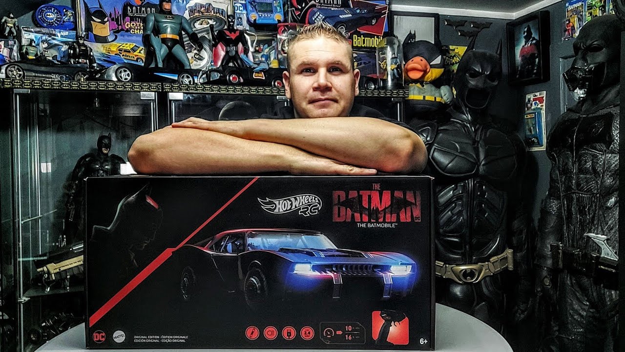 Batmobile RC Hotwheels The Batman édition original 2022 #batman #batmobile #hotwheels