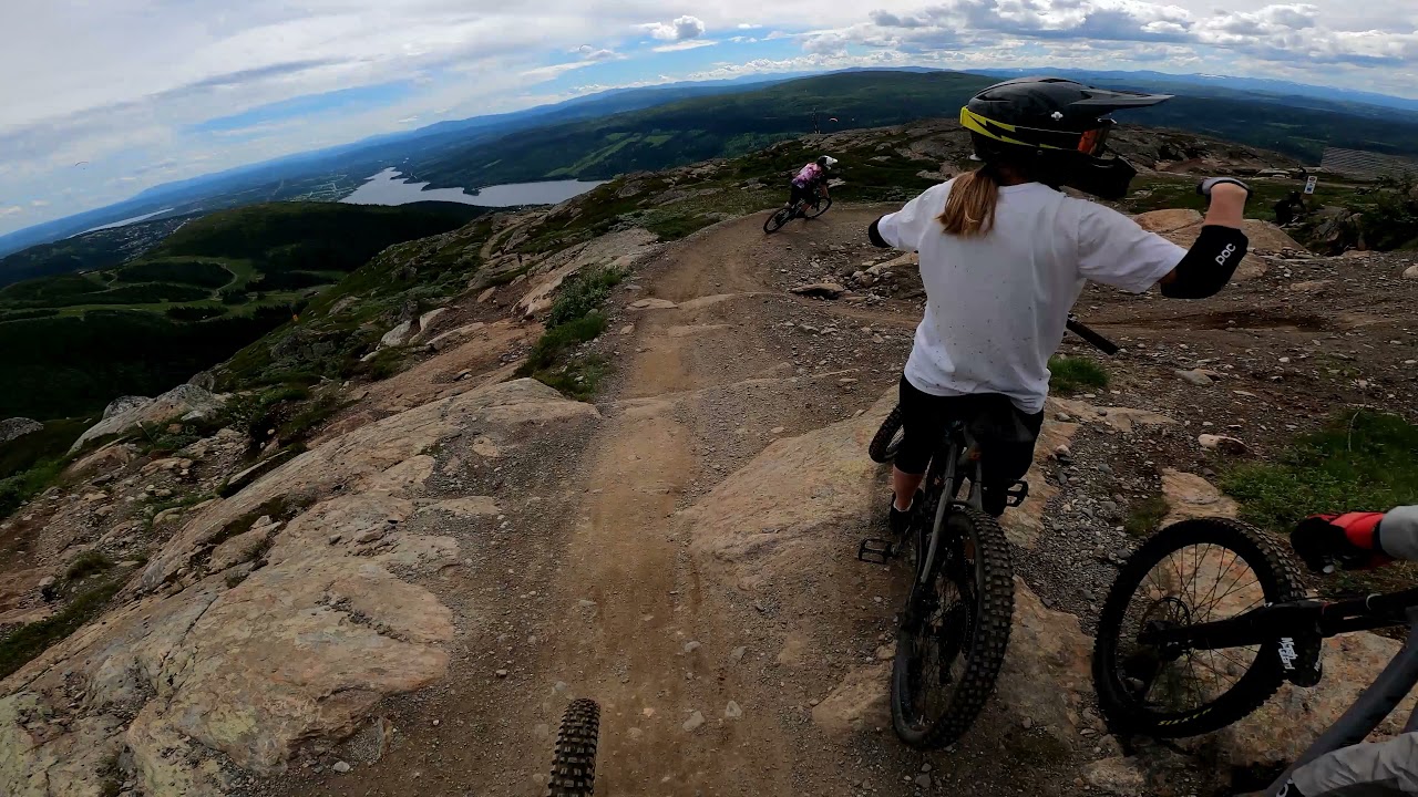 Åre bike park - Easy rider ner till vm8:an