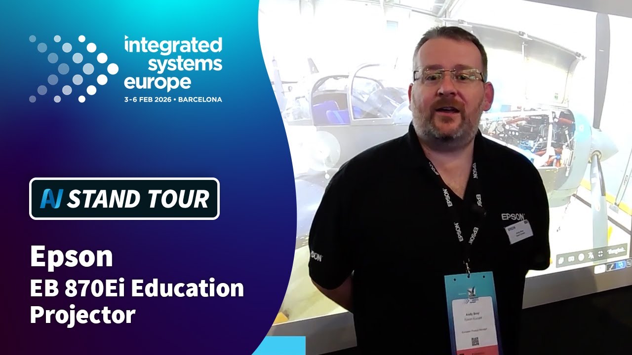ISE 2026: Epson EB 870Ei Education Projector