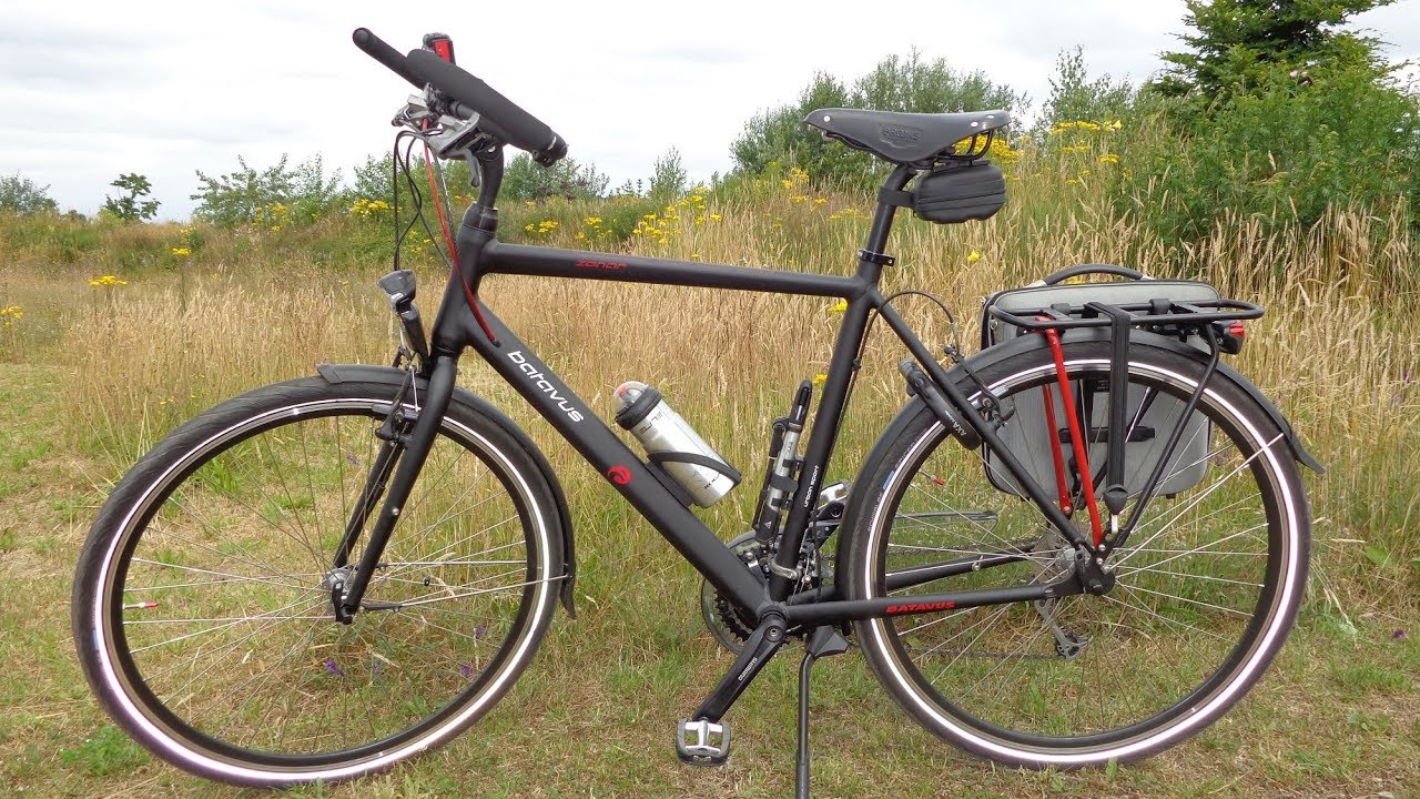 Op de Batavus Zonar door zuid-oost Brabant