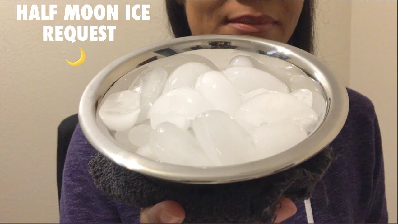 ASMR HALF MOON ICE 🌙 REQUEST