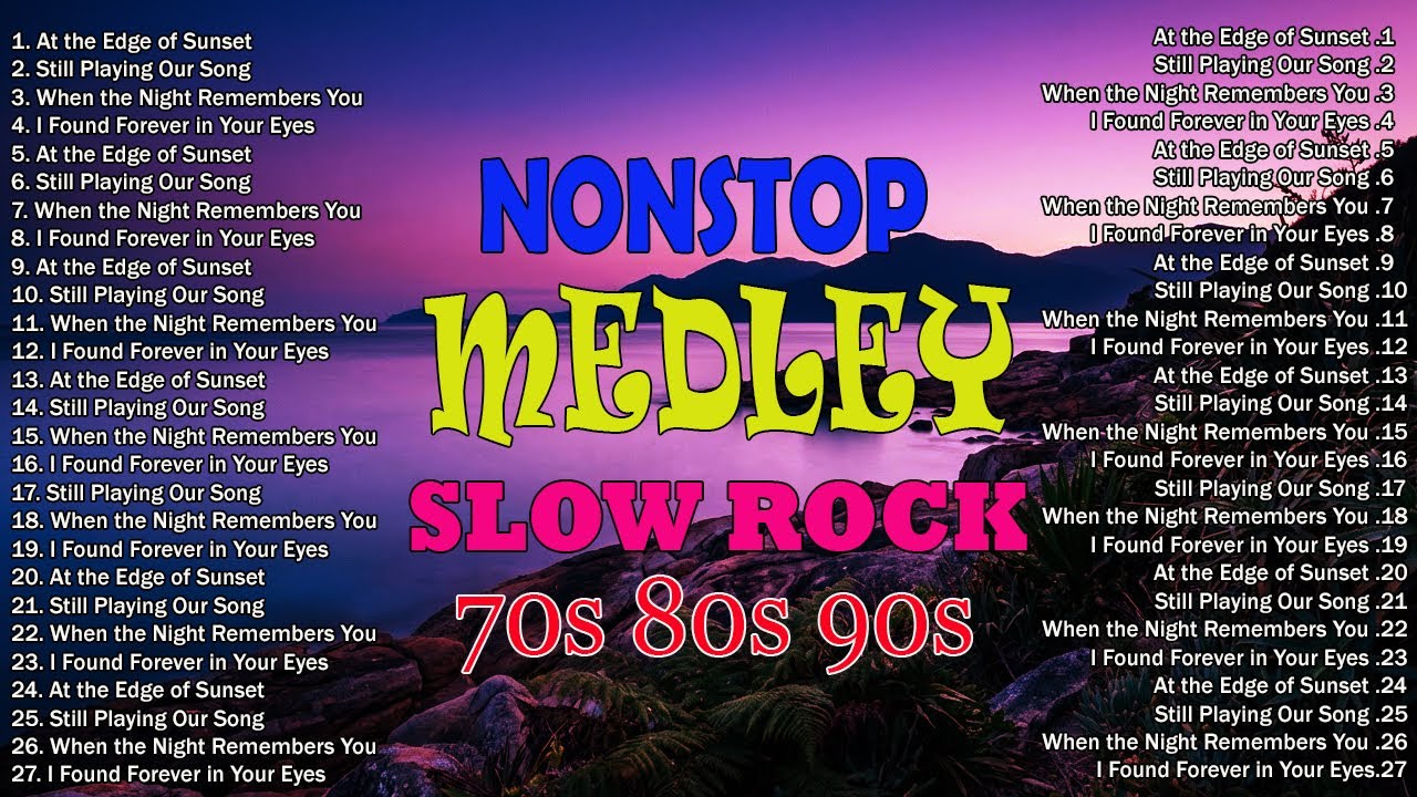 Best Lumang Tugtugin Slow Rock | Pinoy Love Songs 70s 80s 90s | Nonstop