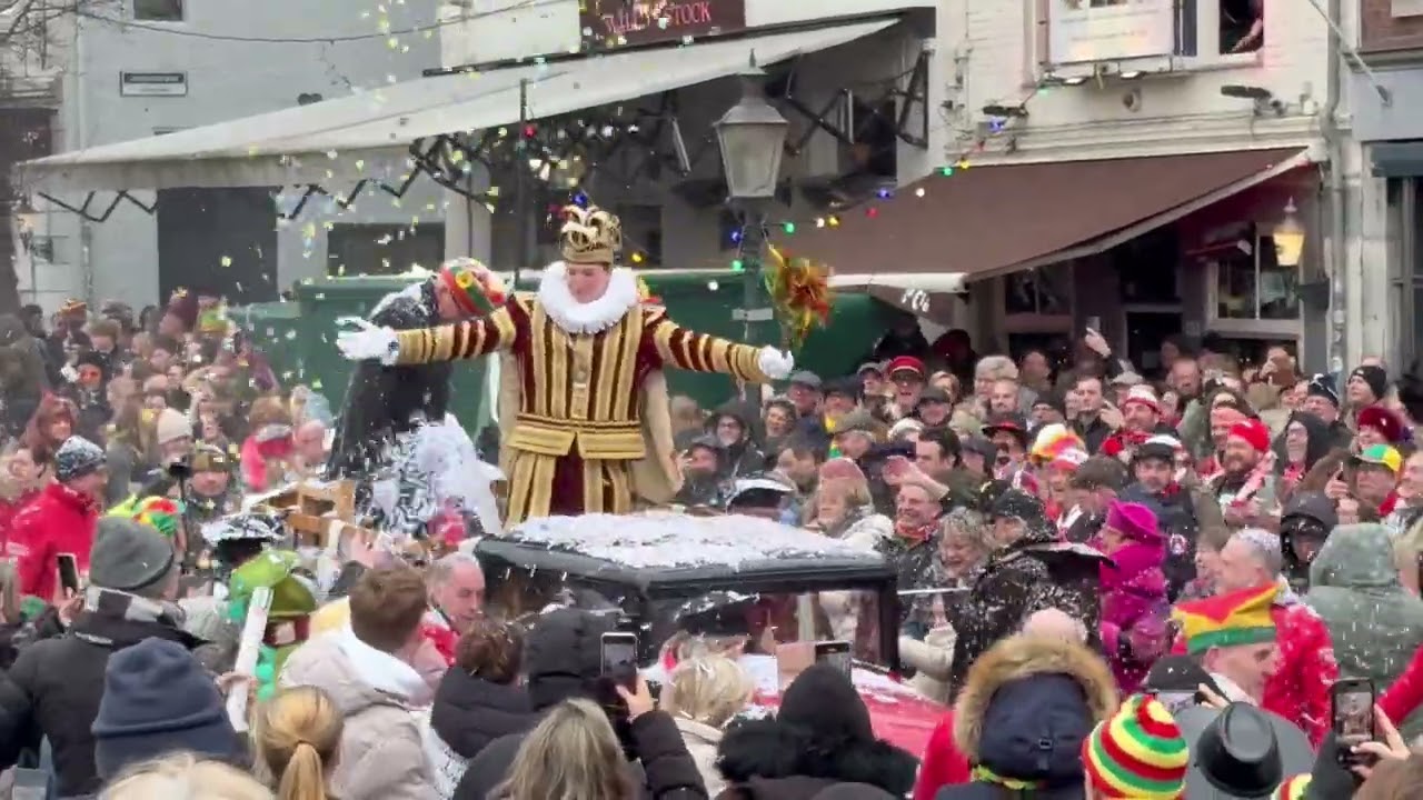 Carnaval 2026 Maastricht.Ziene Hoege Hoelustigheid Prins LIoyd d’n Ierste vaan groet Mestreech .