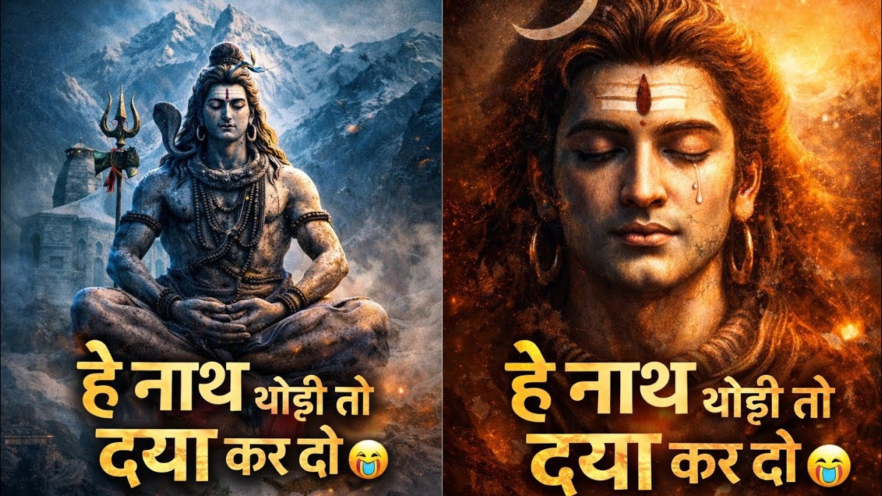 टूटे दिल की पुकार 😢 | हे नाथ थोड़ी तो दया कर दो | Shiv Bhajan Viral | mahadev | mahakal | shivbhajan