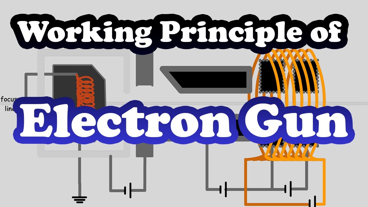 Working Principle of an Electron Gun ; Explained Step-by-Step