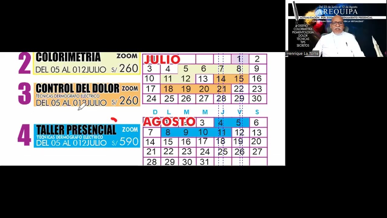 AREQUIPA CURSO SEMIPRESENCIAL MICROBLADIG MICROPIGMENTACIÓN del 23 de Junio al 12 de Agosto.