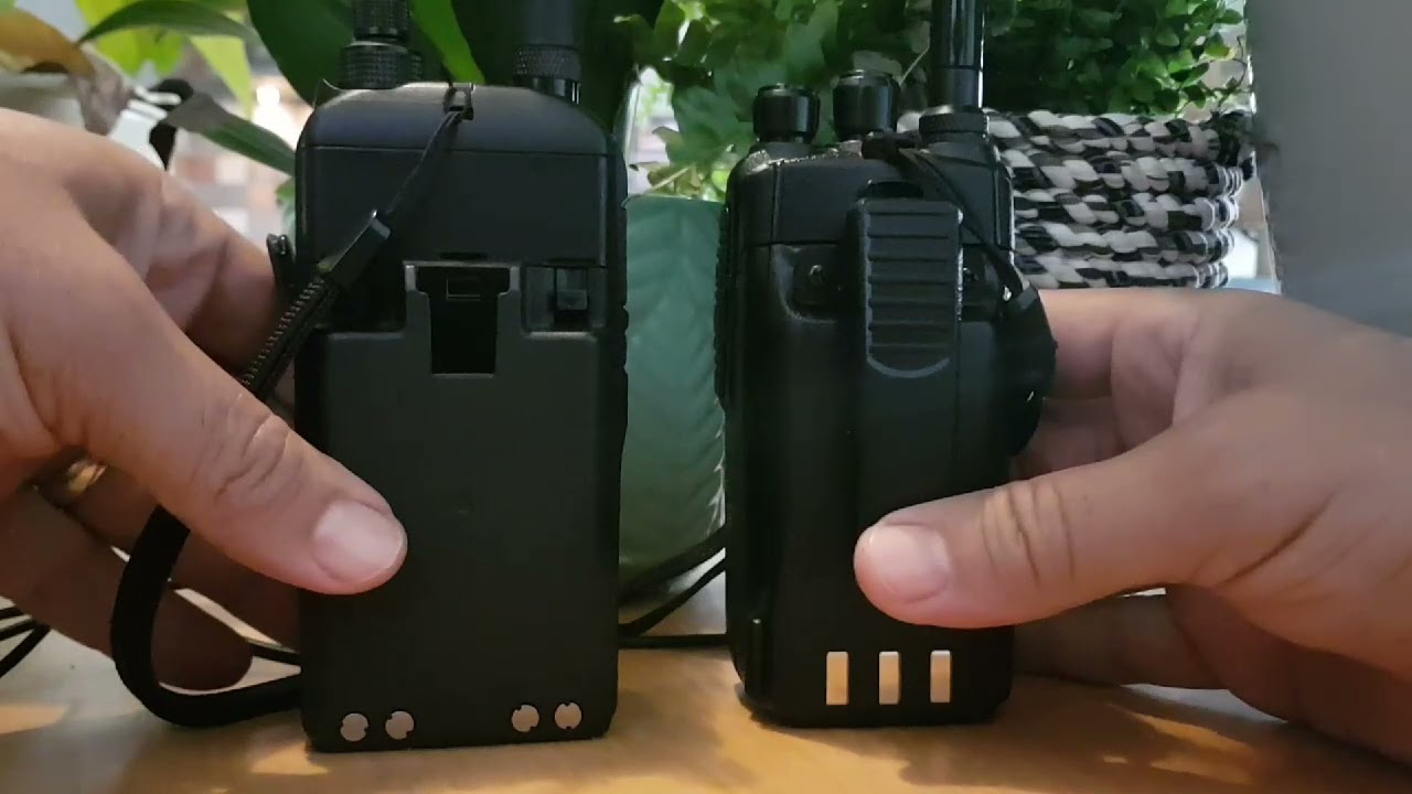 ICOM ID-52 - Anytone 878 UVll Side By Side