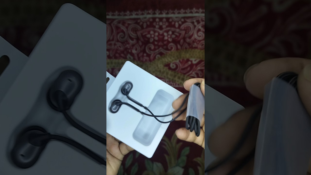 OnePlus Nord Wired Headphones in Earphone 3.5MM 🎧 #oneplus #oneplusearphone #holi2025 #amazon