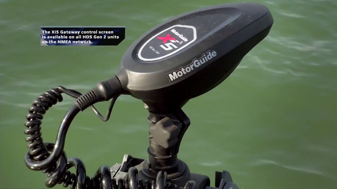Как использовать систему MotorGuide Lowrance Pinpoint GPS