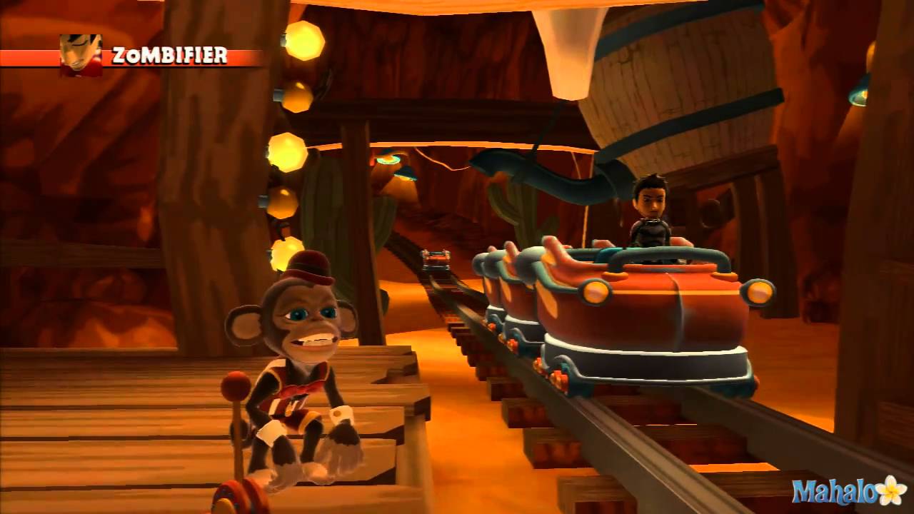 Carnival Games Monkey See, Monkey Do Walkthrough - Gold Rush Mountain