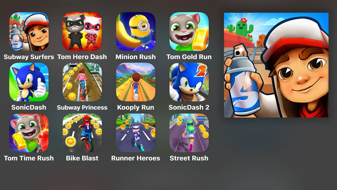 Subway Surfers - Mobile Game Gameplay & Walkthrough (iOS, Android), Tablet Gameplay All Levels