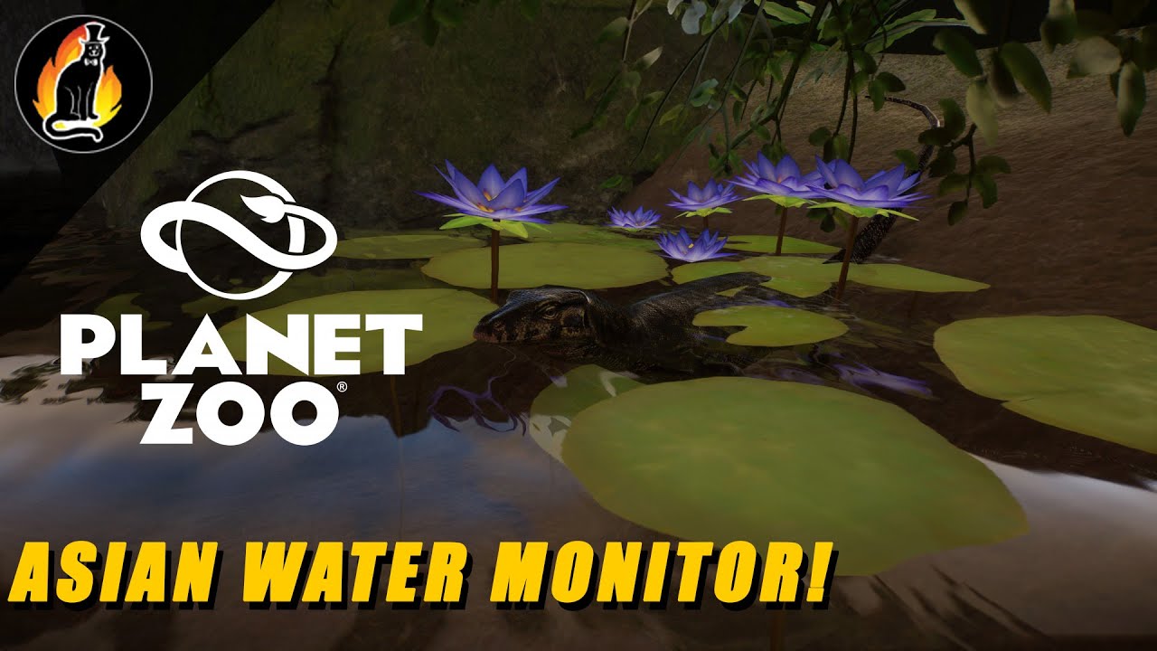 Asian Water Monitors!! || Planet Zoo