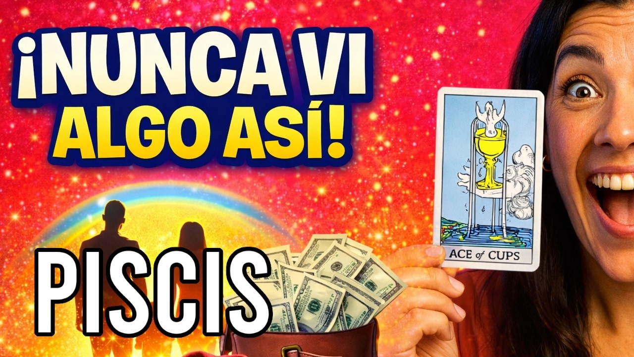 PISCIS ⚠️  FORTUNA SIN PRECEDENTES! LA FELICIDAD MÁS GRANDE JAMÁS VIVIDA LLEGARA A TU HOGAR! ⚠️
