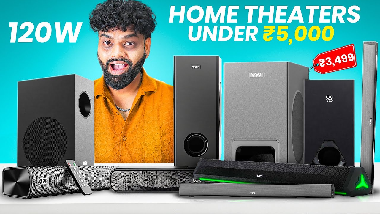 Don’t Miss! Home Theater Under ₹5,000 🎶 Flipkart BBD + Amazon Deals 2025