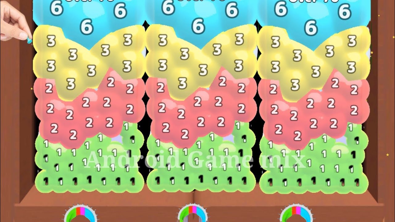 🤣 Melty Bubble (2048,4096K,8192M,16384Q&rarr;&infin;) blob merge 3d 🆚 Hungry Balls 2048 Balls gameplay part #76