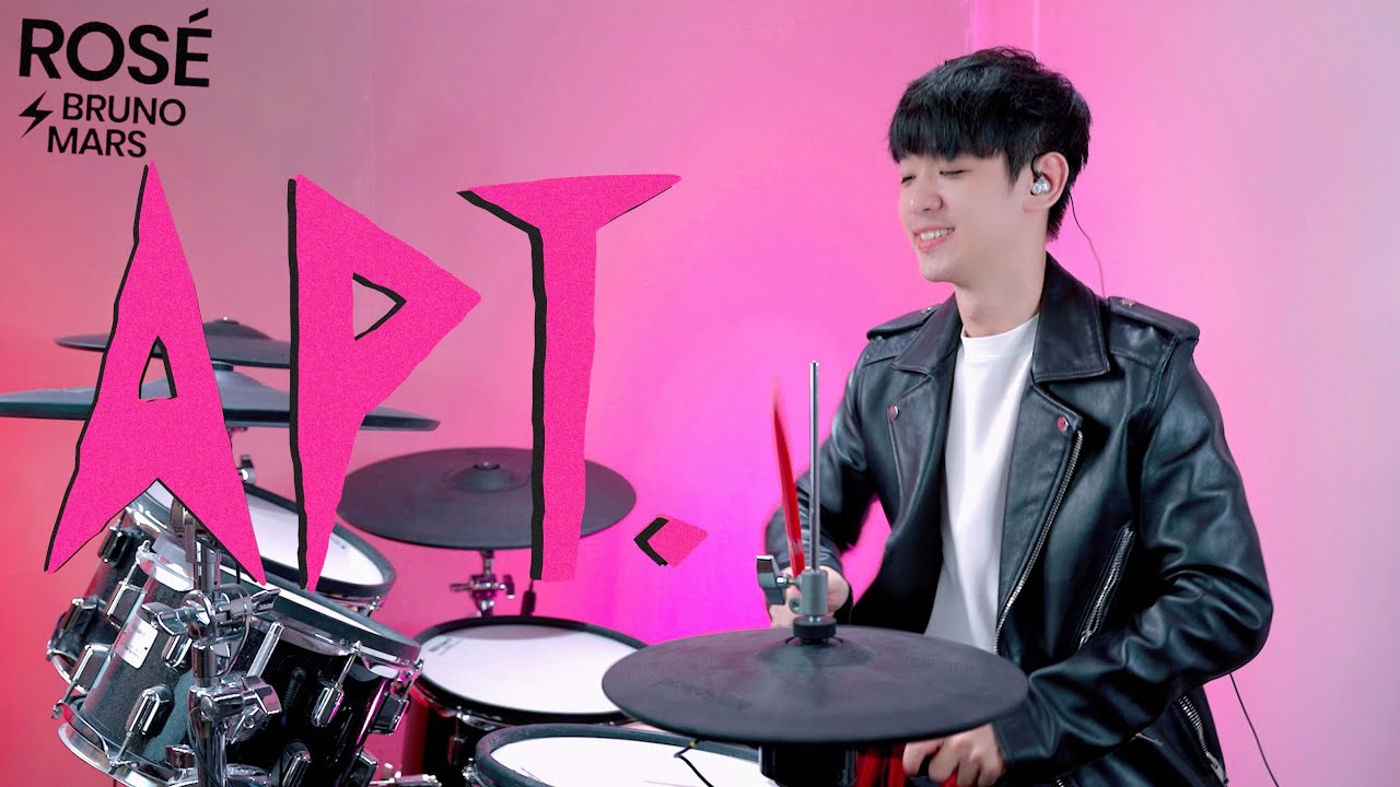 ROSÉ & Bruno Mars -【APT. 】DRUM COVER BY 李科穎KE 爵士鼓