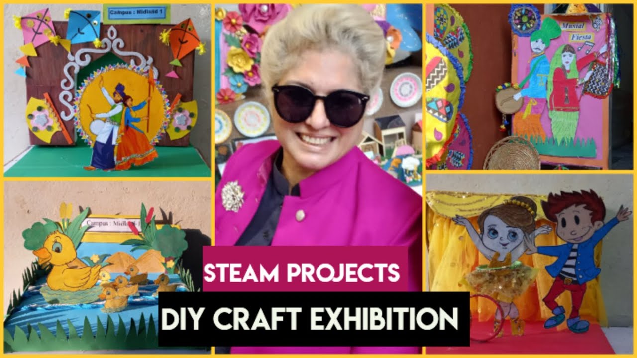 Science and Arts projects for school/ Diy craft/ Exhibition/ recycling projects #diy
