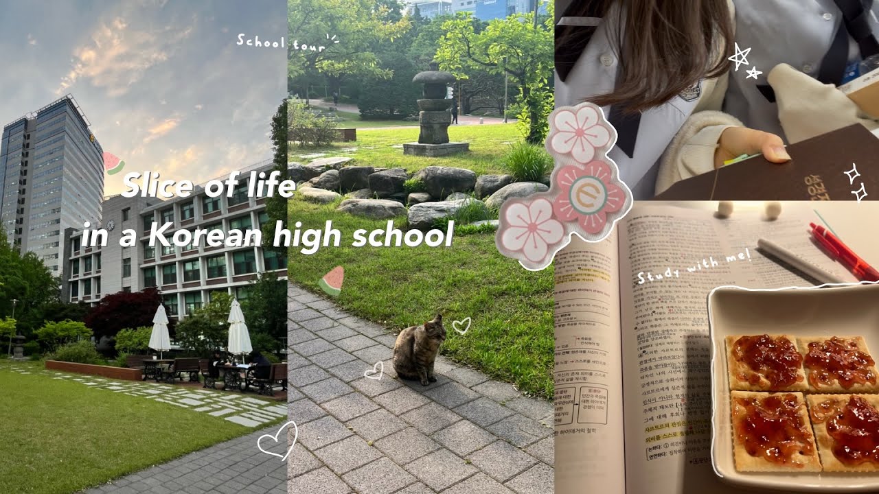 Slice of life in a Korean high school