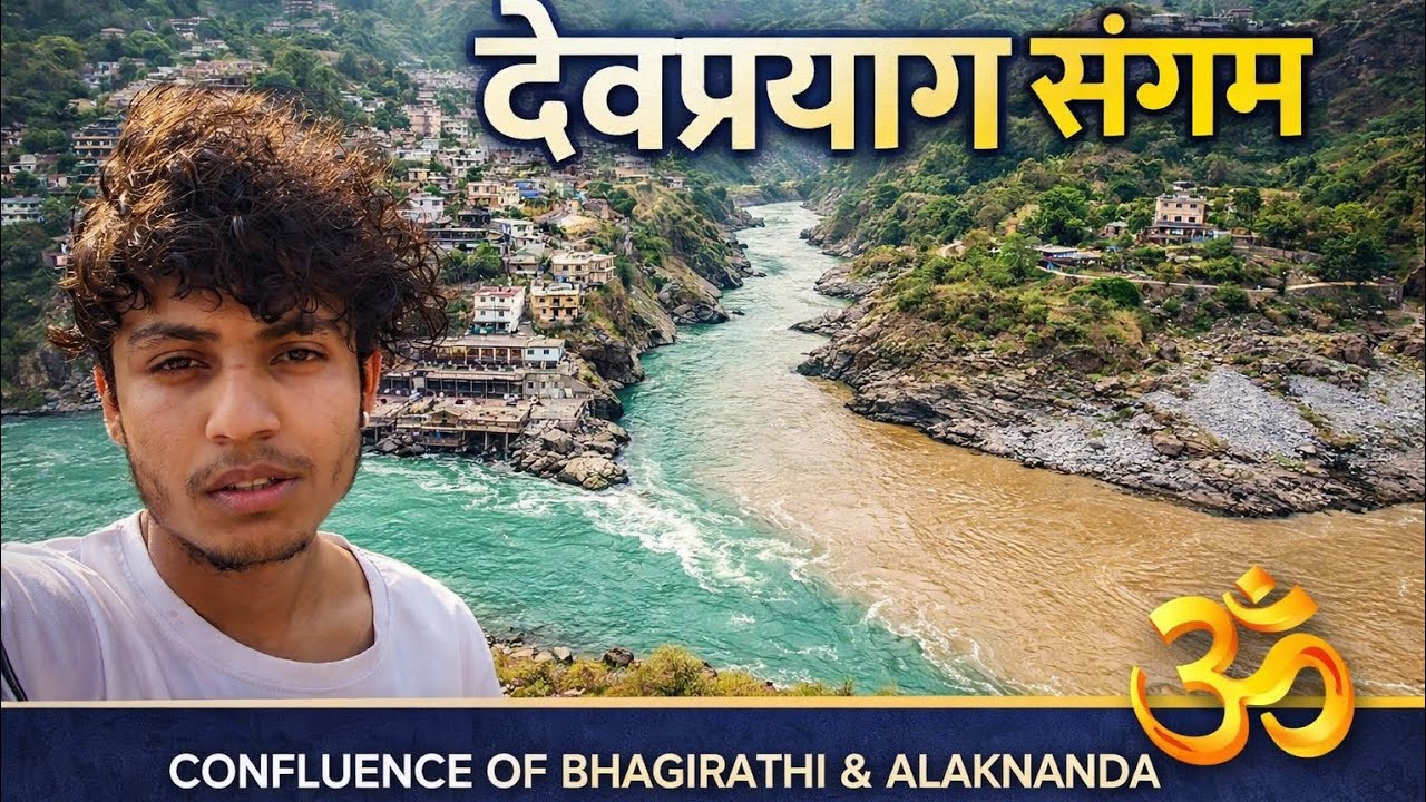 Devprayag Sangam Vlog | Alaknanda aur Bhagirathi ka Milan | #uttarakhand #devprayagsangam #vlog 