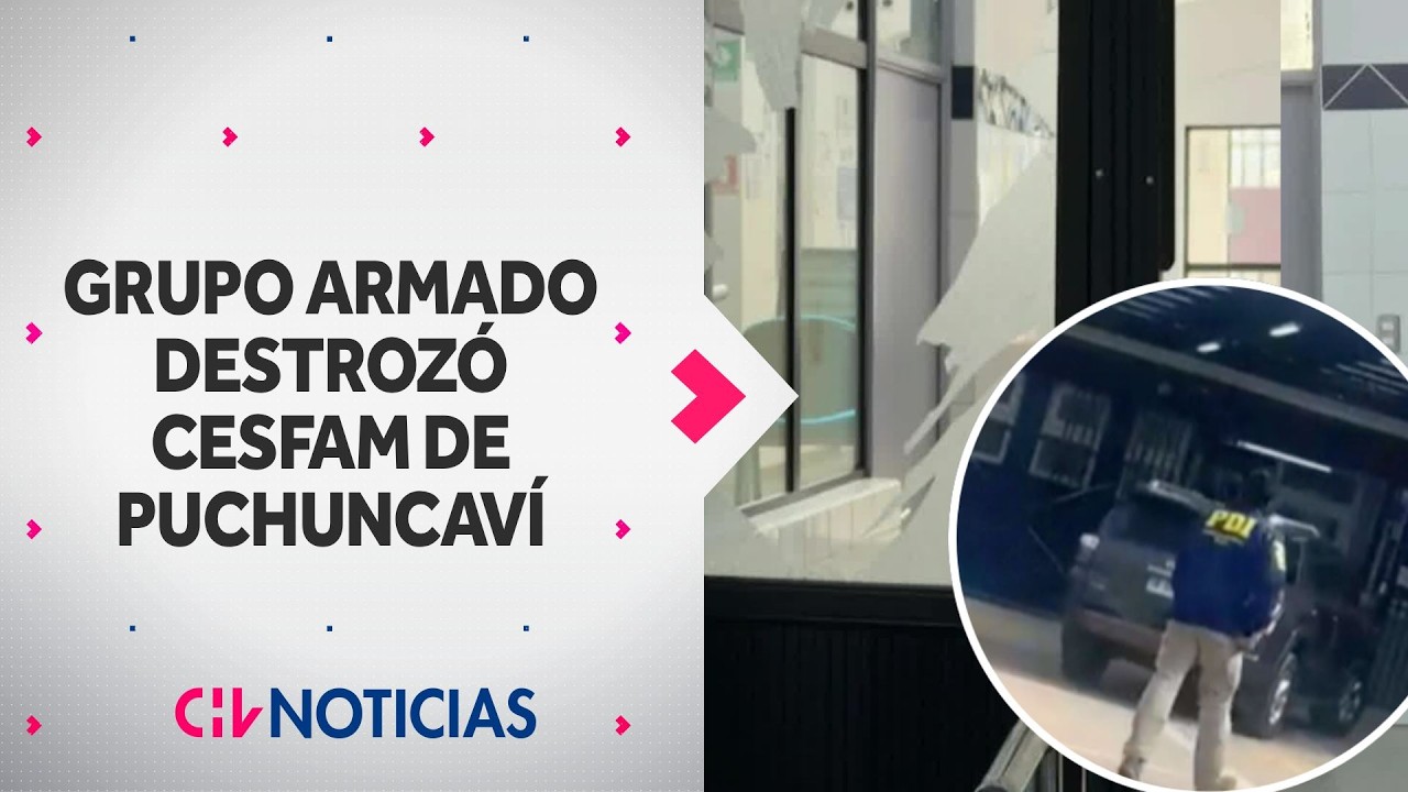 Buscaban cobrar venganza: Grupo armado destrozó Cesfam y amenaza a funcionarios en Puchuncaví