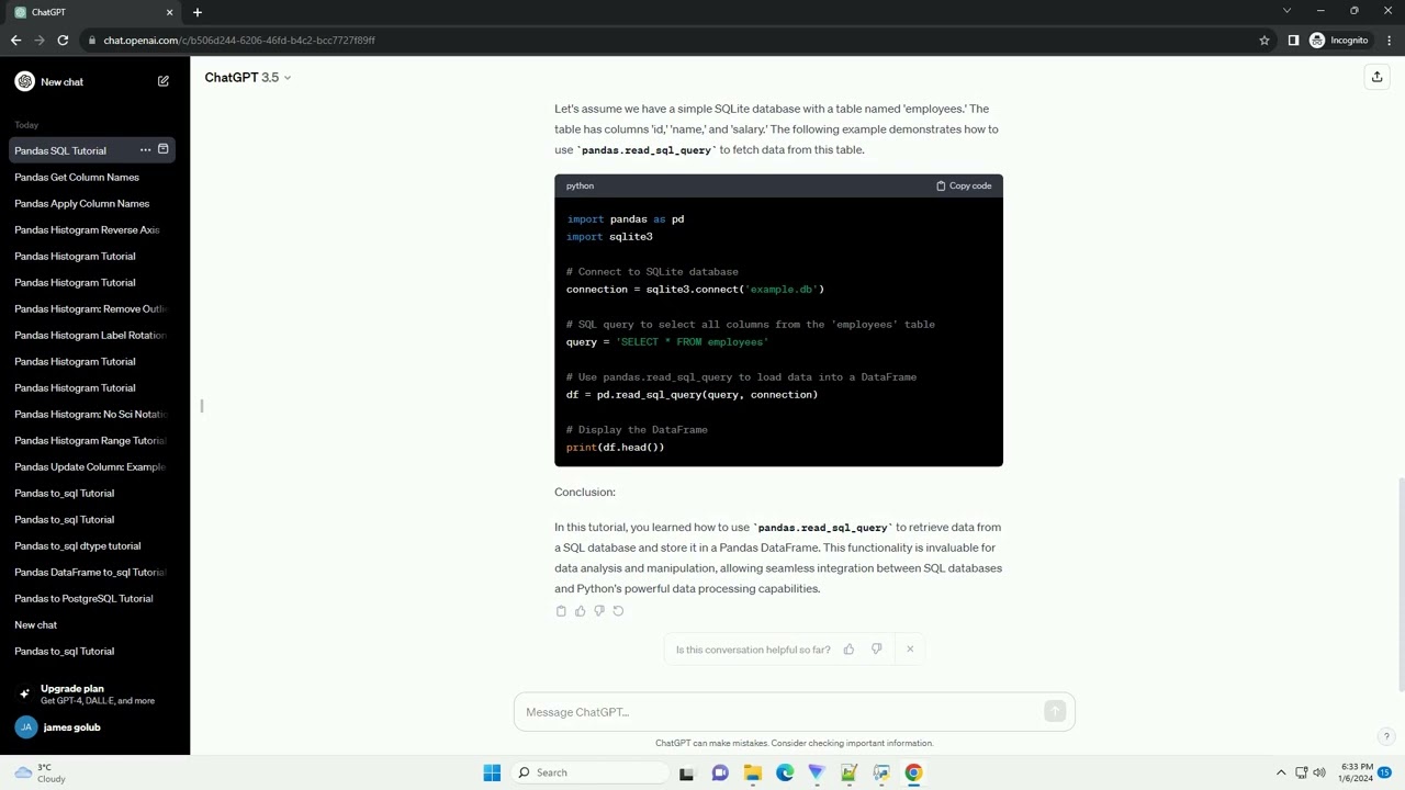 pandas read sql query example