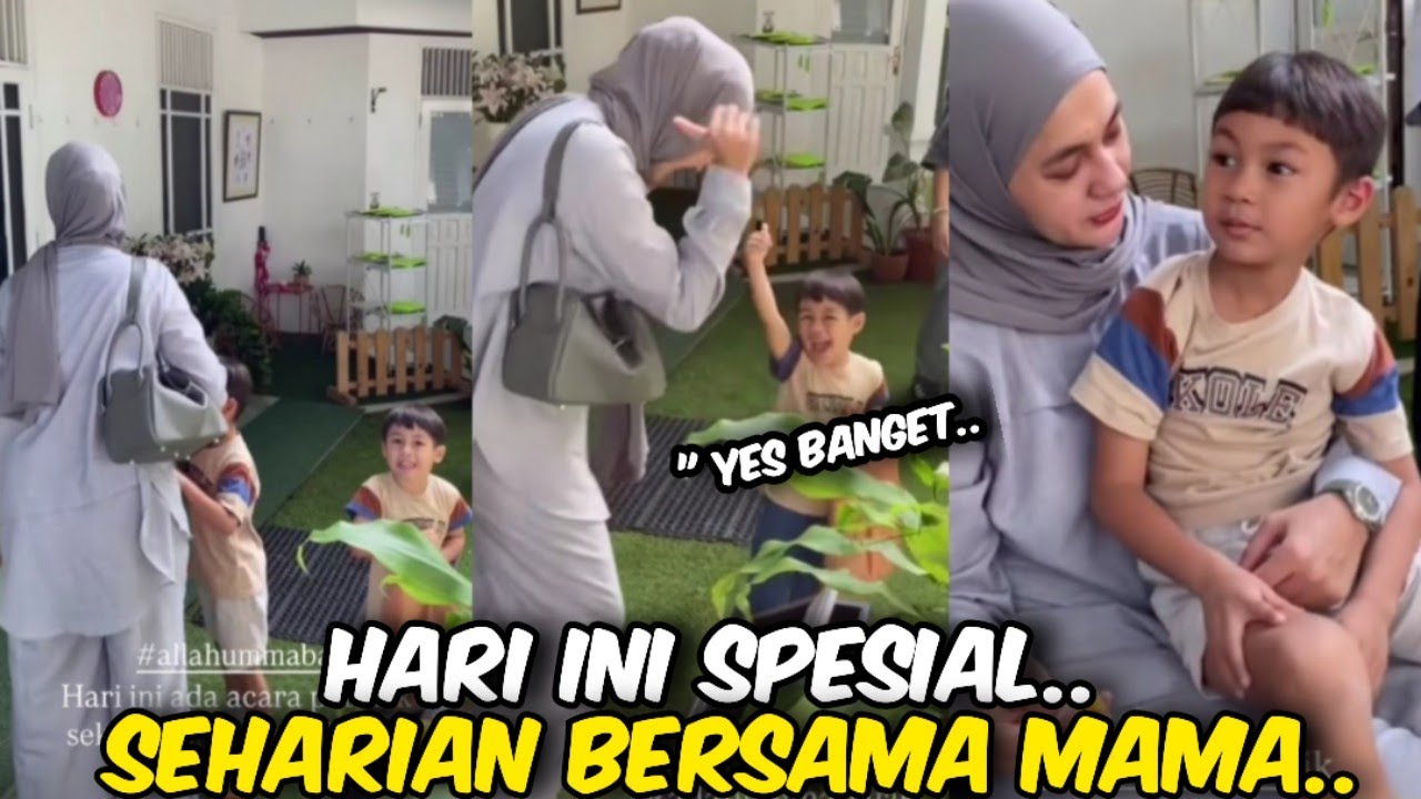 SENENG BANGET ‼️KIANO DAN KENZO DI TUNGGUIN MAMA SEHARIAN DI SEKOLAH@galerikiano 