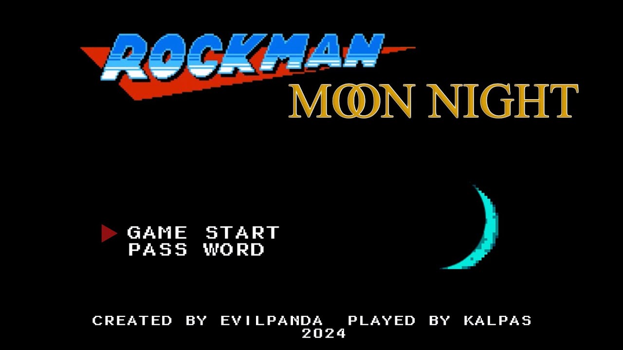 『ロックマンムーンナイト』をノーダメでクリアまで