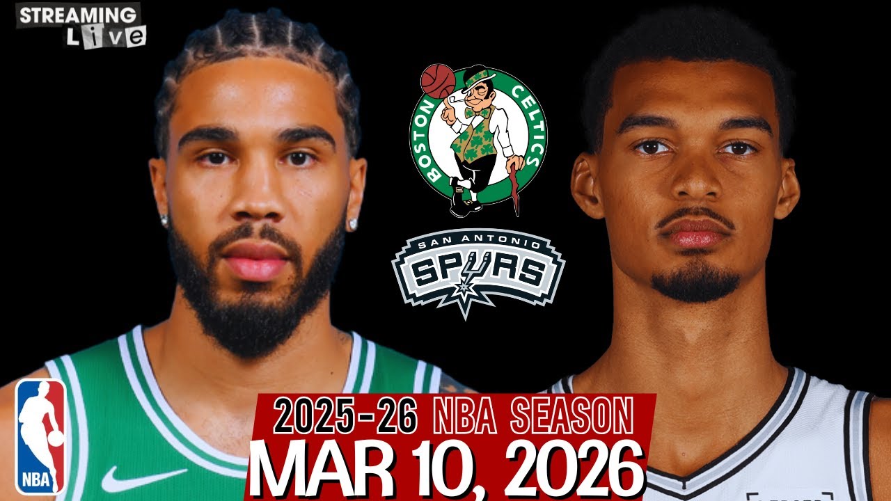 (LIVE) Jayson Tatum vs Victor Wembanyama | Boston Celtics vs San Antonio Spurs NBA Live Stream