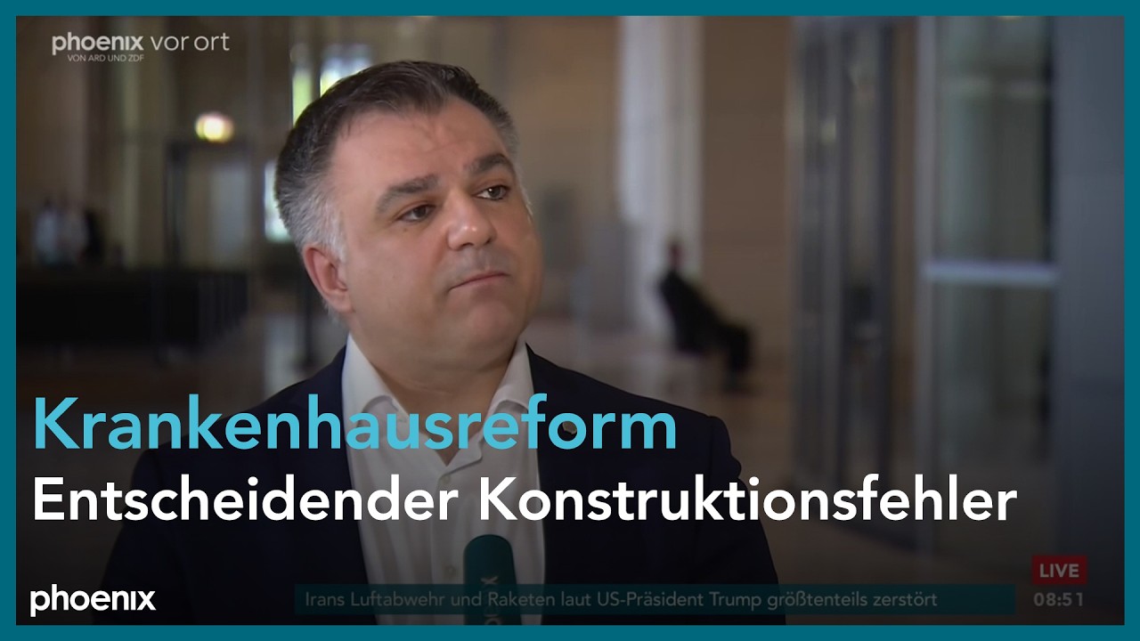 bundestagesgespräch mit Christos Pantazis und Janosch Dahmen zur Krankenhausreform am 06.03.26