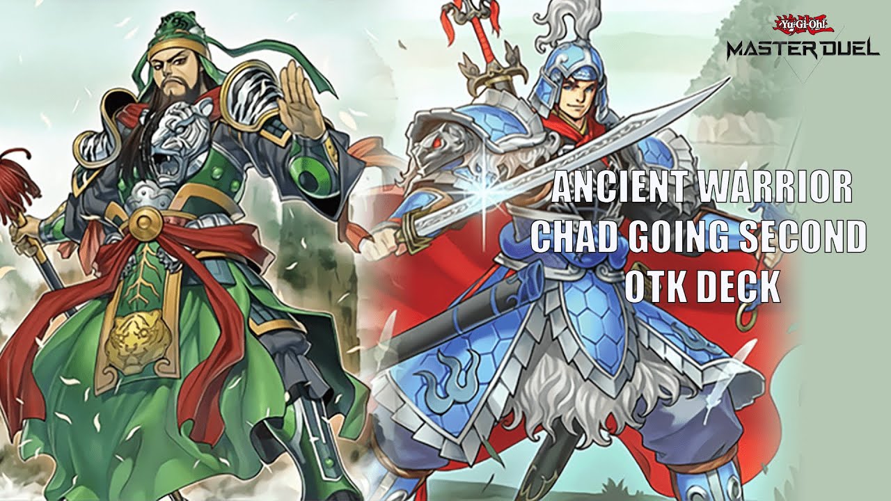 Chad OTK Blind Second Deck! Ancient Warriors! [Yu-Gi-Oh! Master Duel]