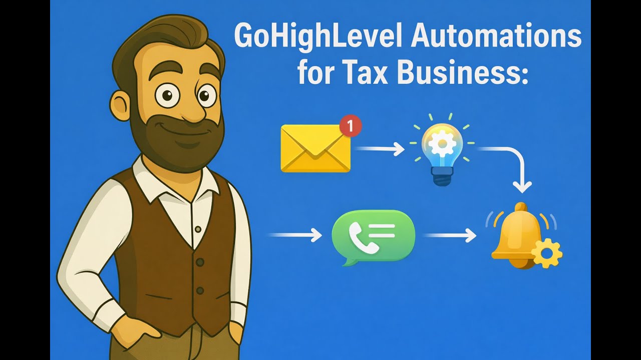 GoHighLevel Automation Tutorial: Tax Business CRM Setup & Pipeline Workflow | Complete Case Study