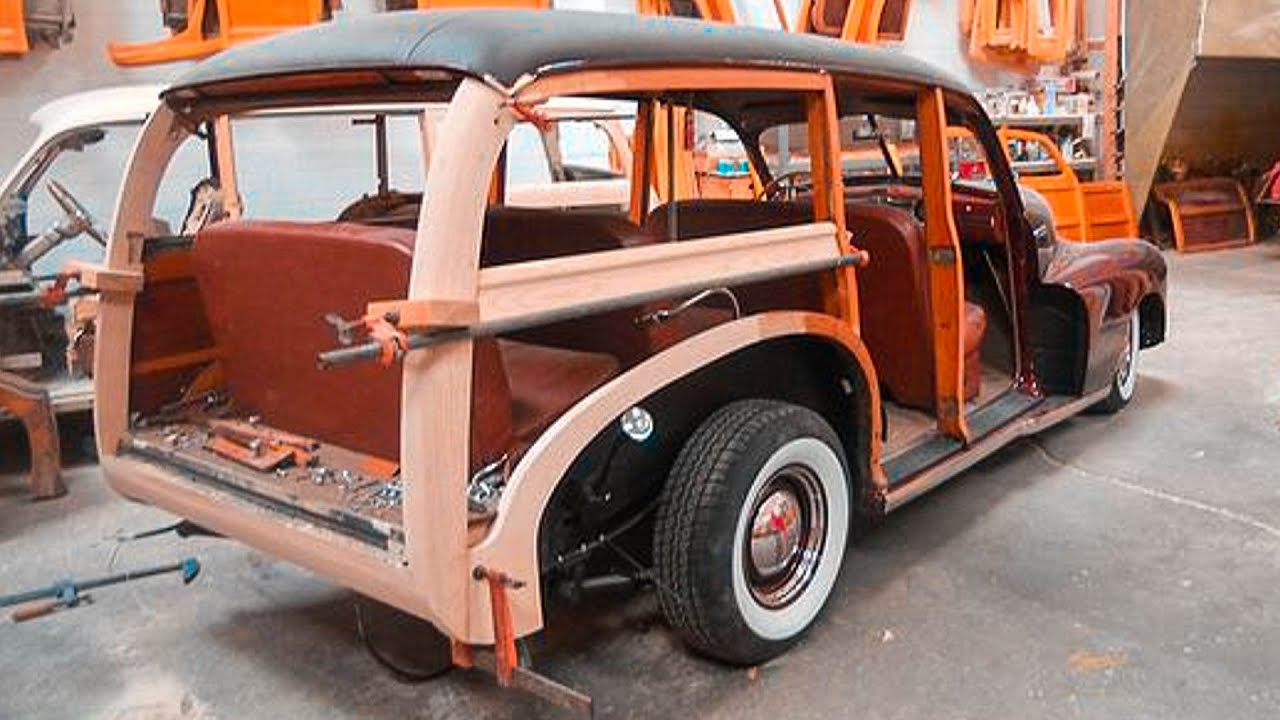 1947 Chevrolet Fleetmaster Woodie Station Wagon Restoration Project