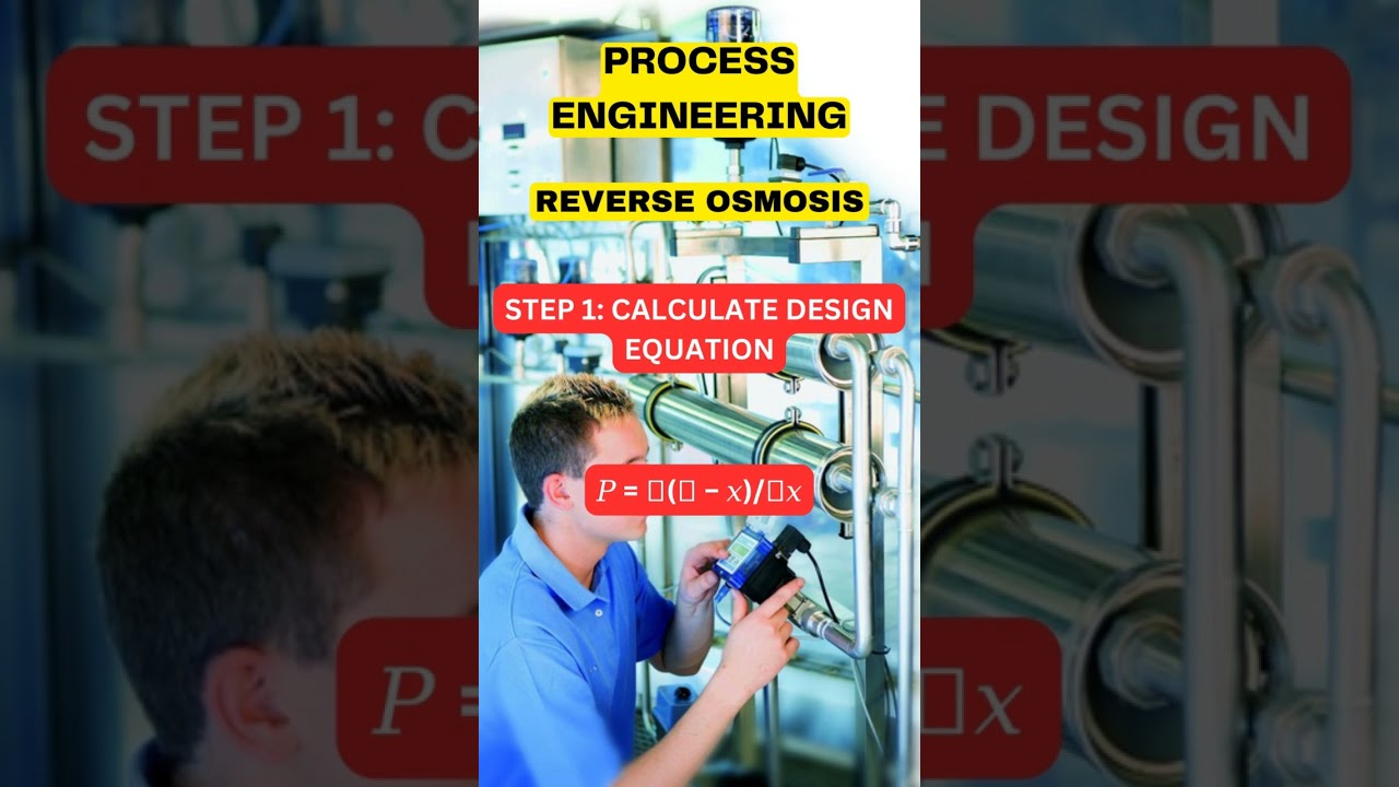 REVERSE OSMOSIS - PROCESS ENGINEERING #shorts #oilandgas #processengineering
