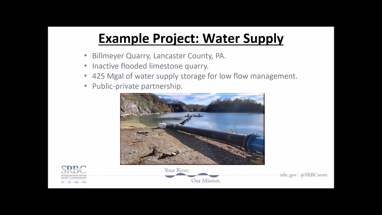 SRBC Consumptive Use Mitigation Grant Webinar : November 20, 2025
