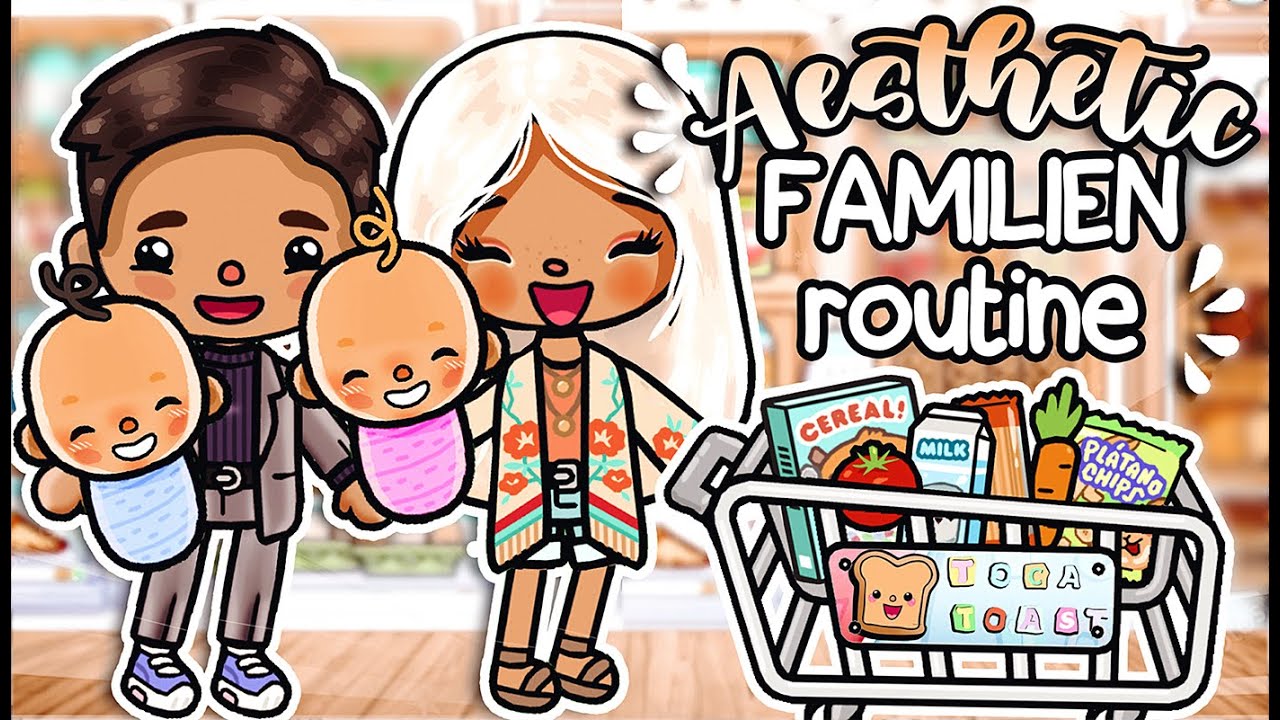 🌻🍃 ÄSTHETIK FAMILIEN ROUTINE EINER JUNGEN MAMA 👶🏻 🌸DER NETFLIX FILM🍿 TOCA BOCA DEUTSCH  🍞 