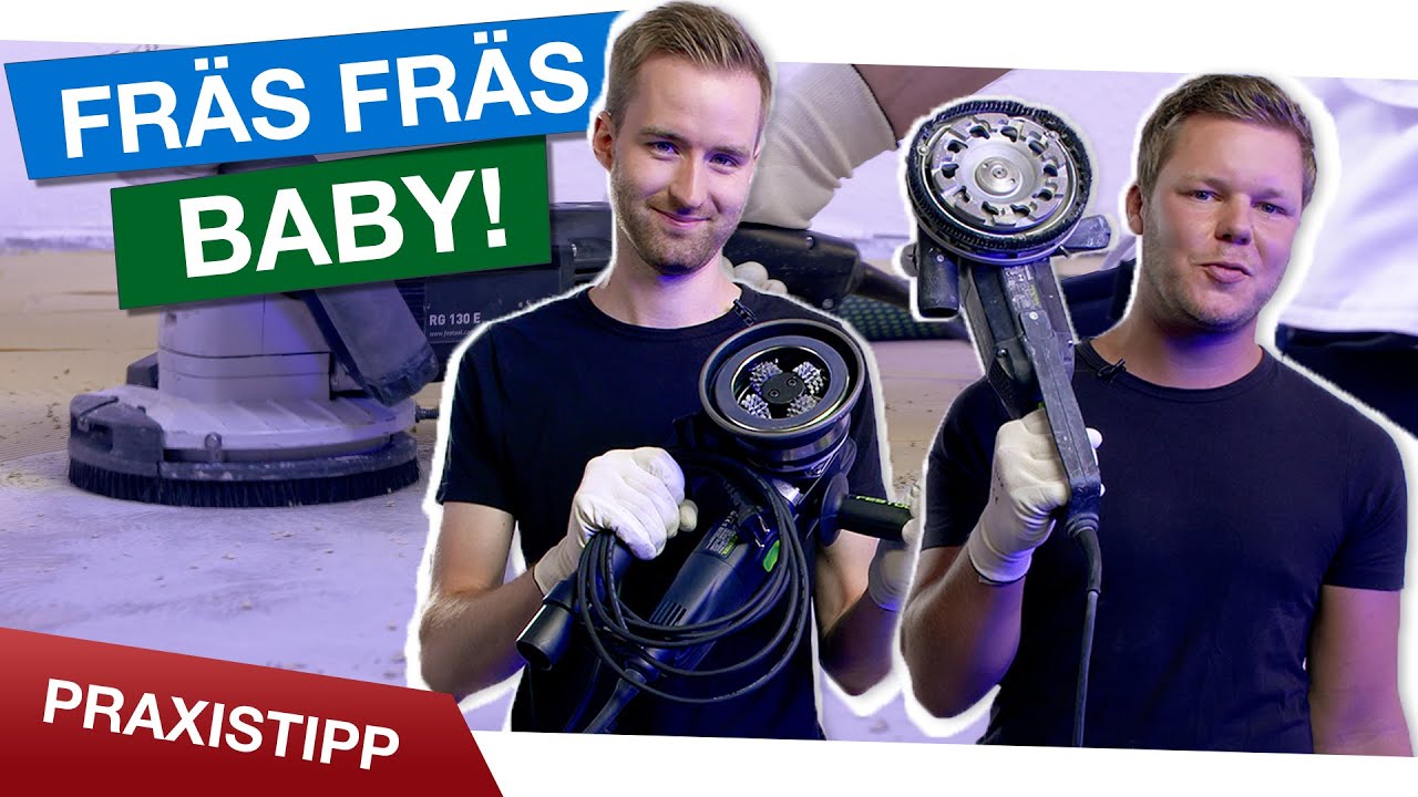 Entschichtungsverfahren Fräsen