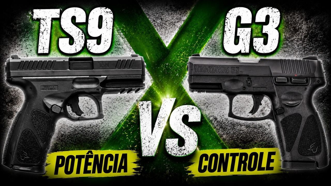 TS9 vs G3 - Teste de tiro de precis&atilde;o 5 e 10 metros - Qual &eacute; melhor?