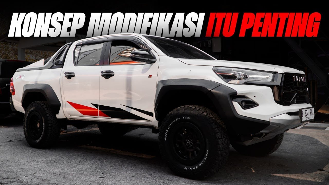 Konsep modifikasi Hilux GR Jangka Panjang