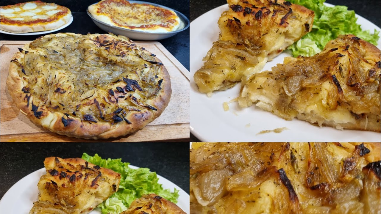 بيتزا فوكازطا مع جميع أسرار نجاح لاباط  🇦🇷 pizza la fugazetta Argentina